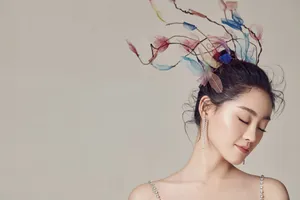 祝绪丹清新灵动写真图片_7