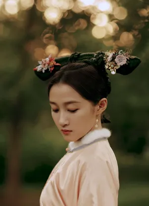关晓彤《遇见天坛》唯美古装图片_4