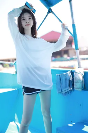 冯提莫旅拍照图片