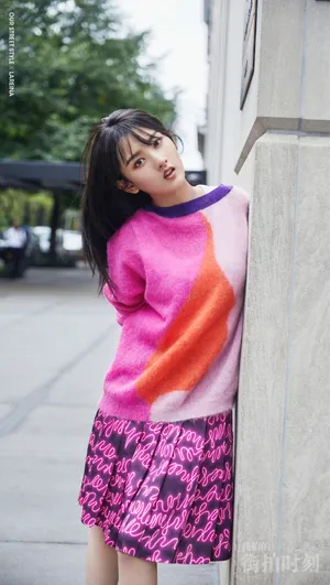 宋祖儿粉色少女风写真图片_5