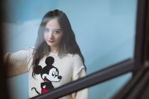 杨幂中国达人秀初秋写真