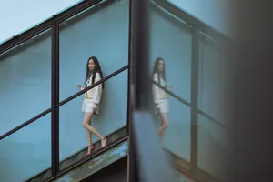 杨幂中国达人秀初秋写真