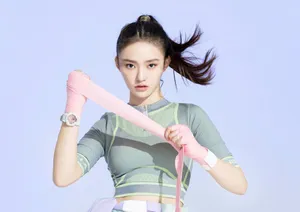 林允休闲广告宣传大片写真图片_6