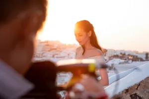 迪丽热巴婚纱性感写真图片_4