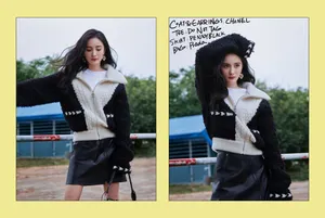 杨幂性感杂志封面写真图片_2