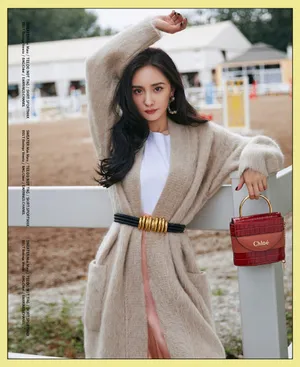 杨幂性感杂志封面写真图片_3