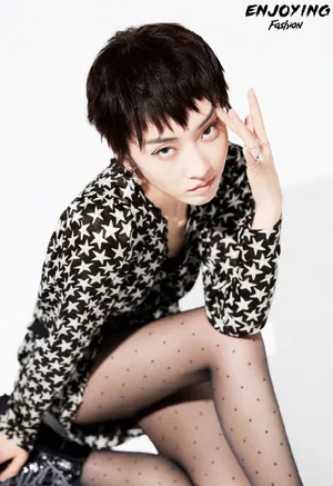 宣璐短发酷感写真图片_4