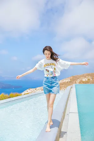 迪丽热巴活力小清新写真图片_5