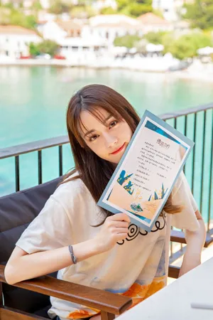 迪丽热巴活力小清新写真图片_8