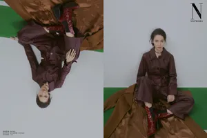金晨时尚杂志封面写真图片_5