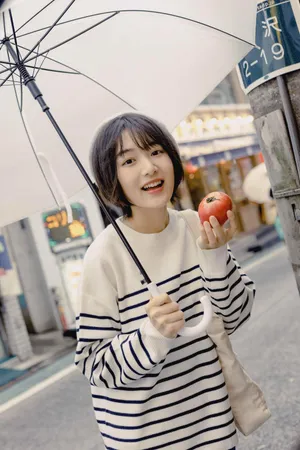 凌美仕治愈系街拍写真图片_3