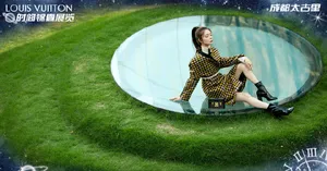 傅菁精致优雅活动试装写真图片_3