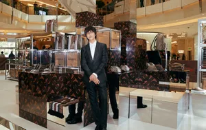 陈坤Burberry活动照帅气图片_5