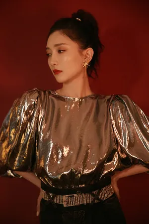 江疏影超A性感活动写真图片_2
