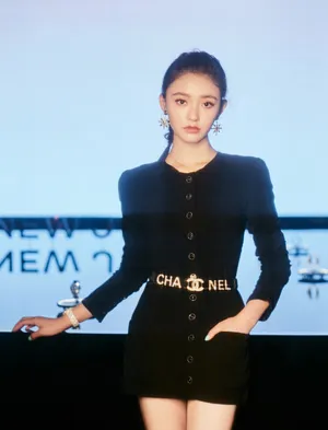 林允性感优雅活动图片