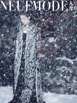 梅婷刺绣汉服复古封面写真图片_1