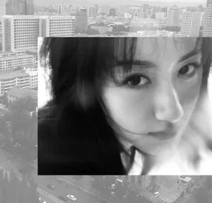 袁冰妍性感黑白光影写真图片_7