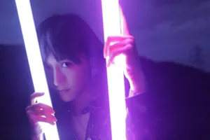 田沅朦胧光影写真图片_5
