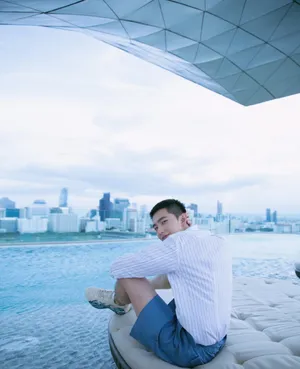 杨洋清爽帅气图片_4