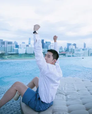 杨洋清爽帅气图片_5
