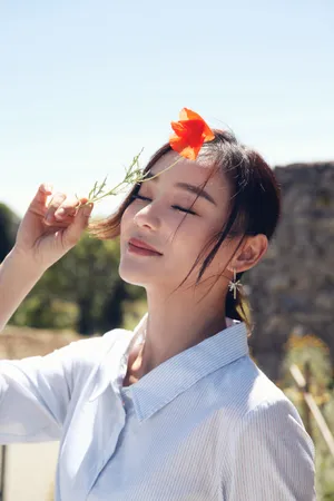 袁姗姗清甜秀丽写真图片_6