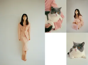 李梦复古质感写真图片_2