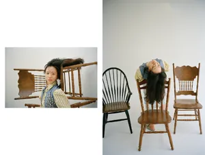 李梦复古质感写真图片_5