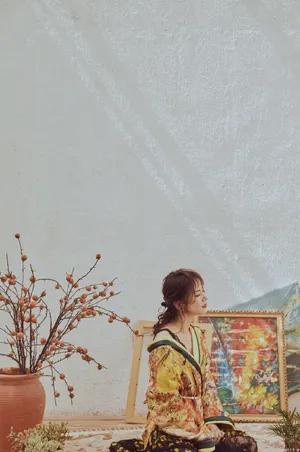 黄圣依优雅柔美写真图片_2