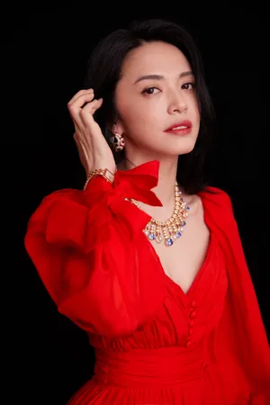 姚晨上海电影节明艳写真图片_4