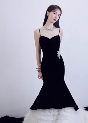 金晨优雅长裙性感写真图片_6