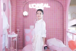 张子枫清新甜美品牌活动图片_3