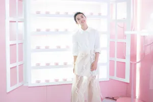 张子枫清新甜美品牌活动图片_7