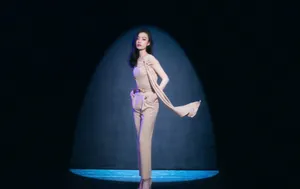 倪妮上海电影节气质写真图片