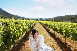 袁姗姗田园风清新写真图片_8