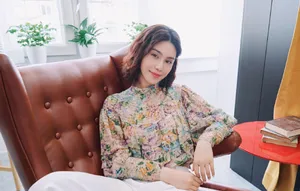 韩丹彤清新靓丽写真图片_5
