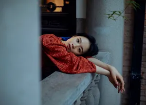 李梦性感优雅写真图片_3