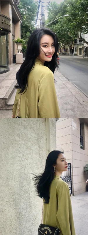 刘丁菡街头随性写真图片_4