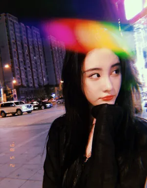 刘丁菡性感夜拍图片_3