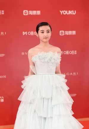 张子枫上海国际电影节图片