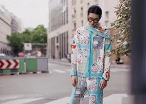 吴亦凡帅气男模风街拍写真图片_1