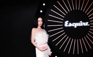 刘丁菡裹胸礼服性感活动照图片_5
