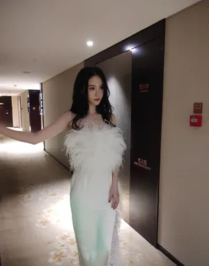刘丁菡裹胸礼服性感活动照图片_6