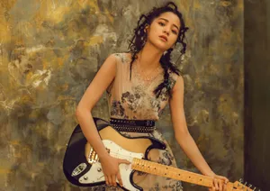欧阳娜娜脏辫造型大片写真图片_5