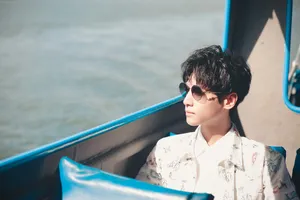 罗云熙休闲帅气夏日写真图片_2