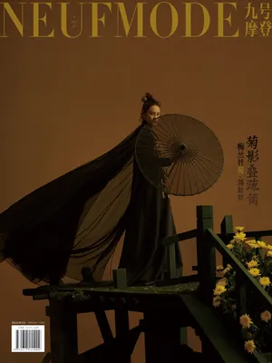 蒋勤勤英气古典风封面写真图片_2