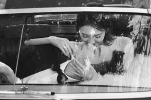 张若昀唐艺昕甜蜜婚纱写真图片_4