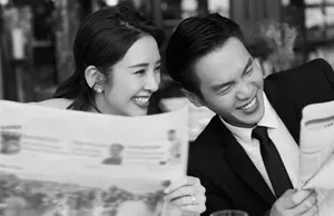 张若昀唐艺昕甜蜜婚纱写真图片_6