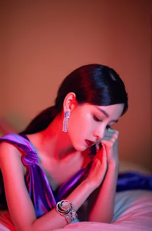 陈都灵性感优雅写真图片
