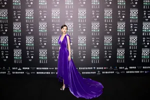 陈都灵紫色飘逸灵动图片_6