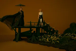 蒋勤勤古风时尚杂志封面写真图片_4